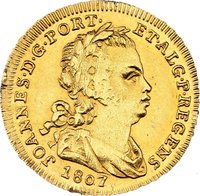 ½ Escudo obverse