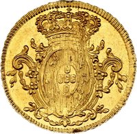 ½ Escudo reverse