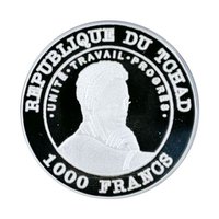 1000 Francs CFA obverse