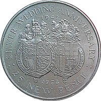25 pence reverse