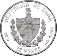 10 Pesos obverse