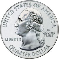 ¼ Dollar obverse