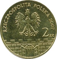 2 Zlotys obverse