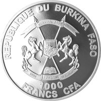1000 Francs CFA obverse
