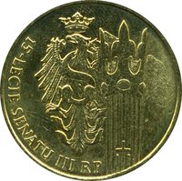 2 Zlotys reverse