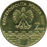 2 Zlotys obverse