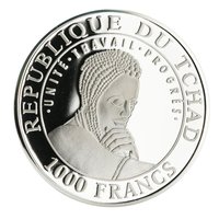 1000 Francs CFA obverse