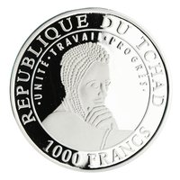 1000 Francs CFA obverse