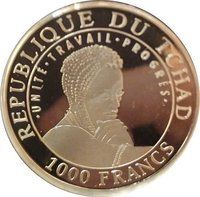 1000 francs cfa obverse