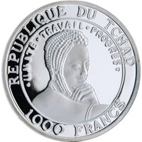 1000 Francs CFA obverse
