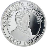 1000 Francs CFA obverse