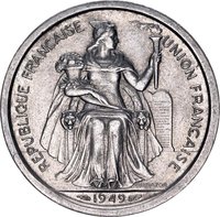 2 Francs obverse