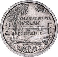 2 Francs reverse