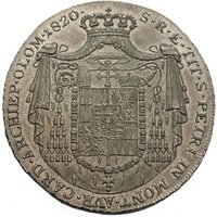 1 Conventionsthaler reverse