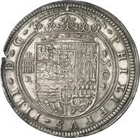 50 Reales obverse
