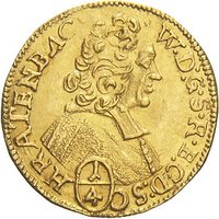 ¼ Ducat obverse