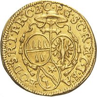 ¼ Ducat reverse