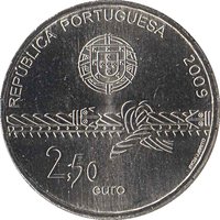 2½ Euro obverse