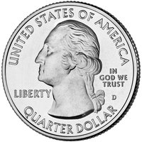 ¼ Dollar obverse