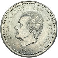 2000 Pesetas obverse