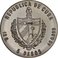 5 Pesos obverse