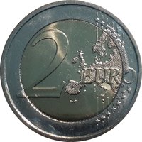 2 Euro reverse