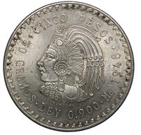5 Pesos reverse