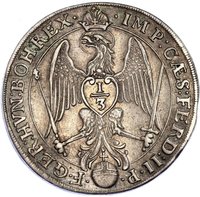⅓ Thaler obverse