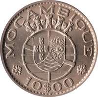 10 Escudos obverse