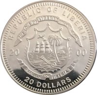 20 Dollars obverse