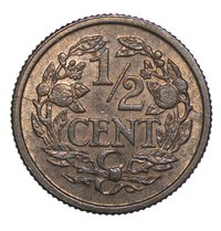 ½ Cent reverse