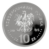 10 Zlotys obverse