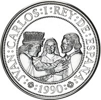 5000 Pesetas obverse