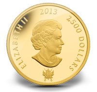 2500 Dollars obverse