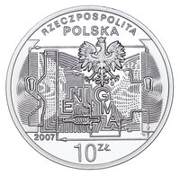 10 Zlotys obverse