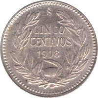 5 Centavos reverse