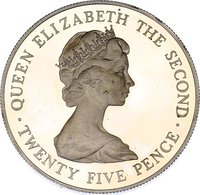 25 Pence obverse