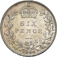 6 Pence reverse