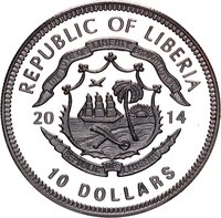 10 Dollars obverse