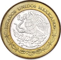 100 pesos obverse