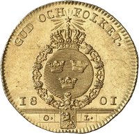 1 Ducat reverse