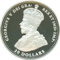 20 Dollars obverse