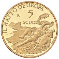 5 Scudi reverse