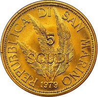 5 Scudi obverse