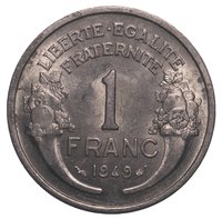 1 Franc reverse