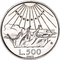 500 Lire reverse