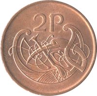 2 Pence reverse