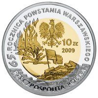 10 Zlotys obverse