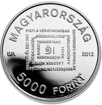 5000 Forint obverse