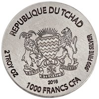 1000 Francs CFA obverse